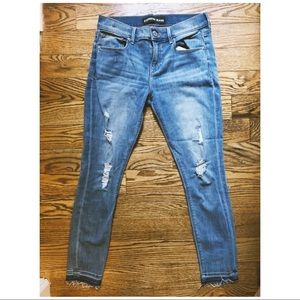 Express mid rise jeans